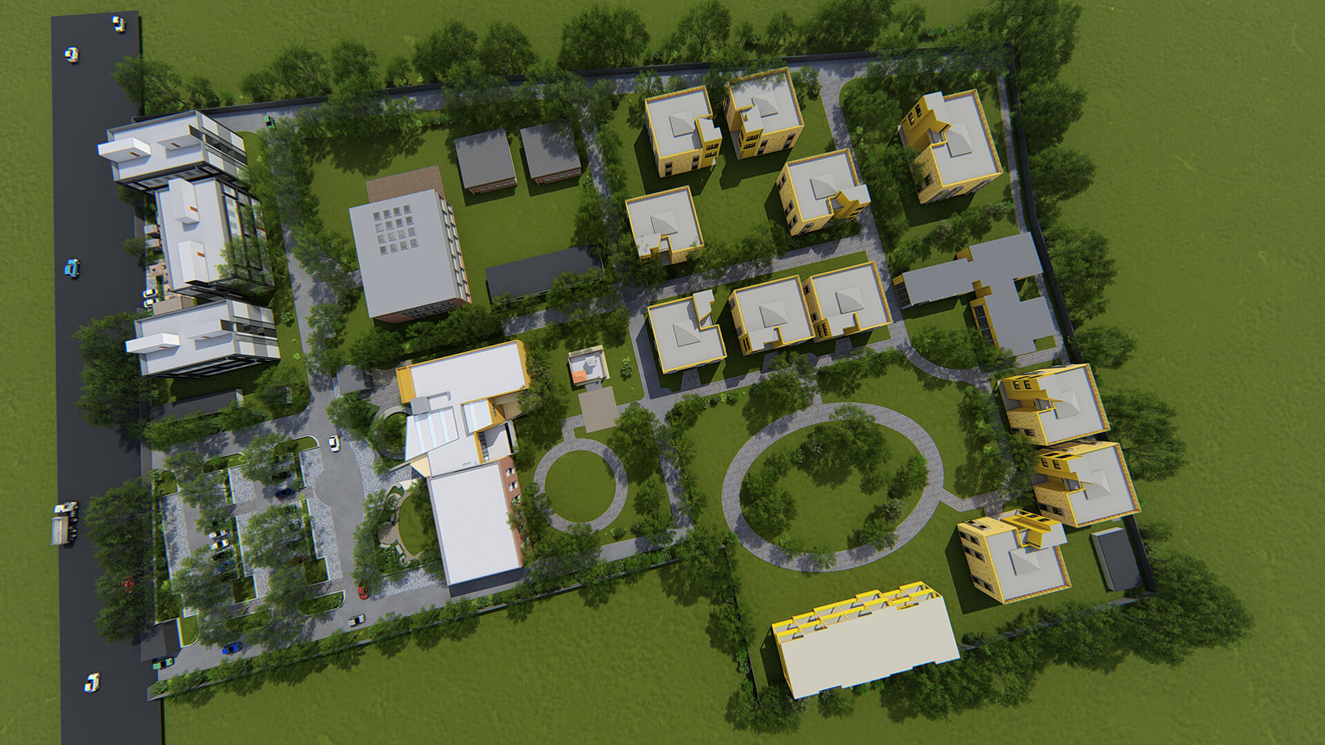 Ananddham Campus Top View